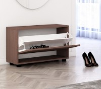 Обувница Mobildor-Lux Leo 80 (47x80x27) Wenge фото №2 — интернет-магазин Desire.md