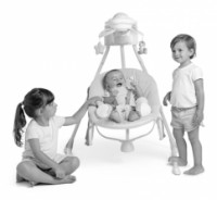 Детское кресло-качалка Cam Gironanna Evo White Bear (247) фото №5 — интернет-магазин Desire.md