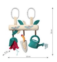 Jucărie pentru pătuturi si carucioare BabyOno Garden Girl (1491) imaginea #3 — magazin online Desire.md