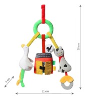Jucărie pentru pătuturi si carucioare BabyOno On The Farm (1488) imaginea #10 — magazin online Desire.md