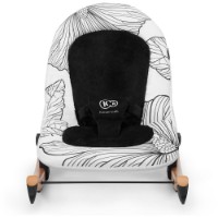 Детский шезлонг Kinderkraft Finio Black/White (KKBFINOBLK0000) фото №2 — интернет-магазин Desire.md