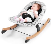 Детский шезлонг Kinderkraft Finio Black/White (KKBFINOBLK0000) фото №4 — интернет-магазин Desire.md