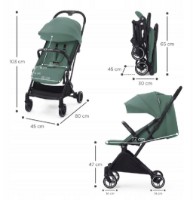 Коляска Kinderkraft Indy 2 Green (KSINDY00GRE0000) фото №6 — интернет-магазин Desire.md
