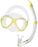 Masca pentru înot Seac Bis Elba Valve Transparent/Yellow (89-73)