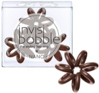 Elastice pentru păr Invisibobble Nano Pretzel Brown 3pcs