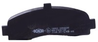 Комплект тормозных колодок ICER 180922