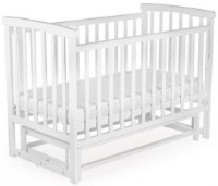 Pătuţ Eucalyptus Charlene Plus White (DS-2011)