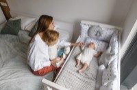 Pătuţ Eucalyptus Charlene Plus White (DS-2011) imaginea #3 — magazin online Desire.md