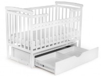 Кроватка Eucalyptus Charlene Premium White (DS-201) фото №5 — интернет-магазин Desire.md