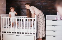 Кроватка Eucalyptus Charlene Premium White (DS-201) фото №7 — интернет-магазин Desire.md