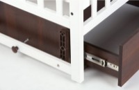 Кроватка Eucalyptus Charlene-Combi Premium Vanilla/Nut (DS-302) фото №4 — интернет-магазин Desire.md