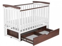 Pătuţ Eucalyptus Charlene-Combi Premium White/Walnut (DS-301) imaginea #3 — magazin online Desire.md