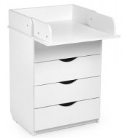 Детский комод Eucalyptus Mark60 White (DSK-601) фото №3 — интернет-магазин Desire.md