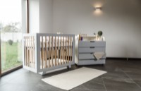 Pătuţ Eucalyptus Melody Plus Grey (DS-602) imaginea #7 — magazin online Desire.md