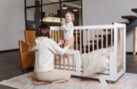 Pătuţ Eucalyptus Melody Plus White (DS-601) imaginea #7 — magazin online Desire.md