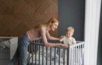 Pătuţ Eucalyptus Mia Plus Grey (DS-502) imaginea #2 — magazin online Desire.md