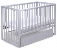 Pătuţ Eucalyptus Mia Premium Grey (DS-405)