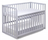 Кроватка Eucalyptus Mia Premium Grey (DS-405) фото №3 — интернет-магазин Desire.md