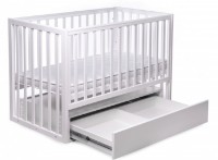 Pătuţ Eucalyptus Mia Premium White (DS-401) imaginea #3 — magazin online Desire.md