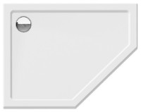 Cadița de duș New Trendy Azura B-0416 100x80x15/L (15950)