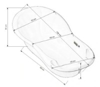 Cădiţă Tega Baby Meteo Dark Blue (ODPŁYW-164) imaginea #2 — magazin online Desire.md