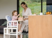 Стульчик для кормления Eucalyptus Tessa Vanilla (DS2-K02) фото №6 — интернет-магазин Desire.md