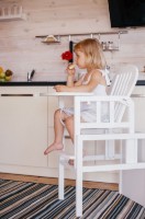 Scaun de masa Eucalyptus Tessa White (DS2-K01) imaginea #3 — magazin online Desire.md