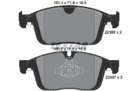 Комплект тормозных колодок TEXTAR 2238601 фото №2 — интернет-магазин Desire.md