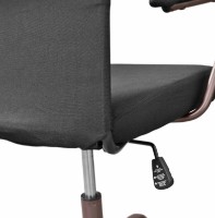 Scaun de birou Deco F-6310 Black imaginea #6 — magazin online Desire.md