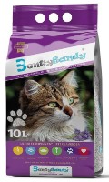 Asternut igienic pentru pisici Benty Sandy Lavender 10L