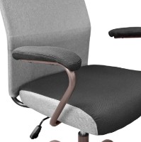 Scaun de birou Deco F-6310 Grey Black imaginea #5 — magazin online Desire.md