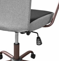 Scaun de birou Deco F-6310 Grey Black imaginea #6 — magazin online Desire.md