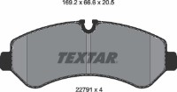 Комплект тормозных колодок TEXTAR 2279101 фото №2 — интернет-магазин Desire.md