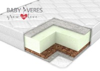 Saltea pentru copii Veres Hemp Bio+ 120x60x12cm (50.7.10)