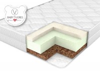 Saltea pentru copii Veres Memori Bio+ 120x60x12cm (50.7.04)