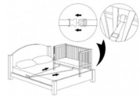 Кроватка Veres Monaco Graphite/White (05.3.1.21.32) фото №7 — интернет-магазин Desire.md