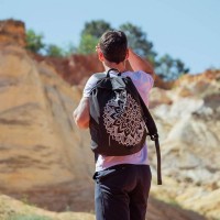 Городской рюкзак XD Design Bobby Soft Art Mandala Black (P705.867) фото №6 — интернет-магазин Desire.md