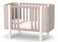 Кроватка Veres Monaco Velor Cappuccino/White (05.3.1.212.13) фото №6 — интернет-магазин Desire.md