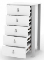 Comodă Veres Monaco White/Gray (34.1.351.2.17) imaginea #2 — magazin online Desire.md