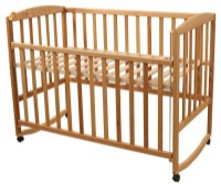 Кроватка Гойдалка Ameli Natural (1В21-2) фото №2 — интернет-магазин Desire.md