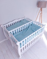 Кроватка Гойдалка Duo White (1B320-1) фото №3 — интернет-магазин Desire.md