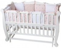 Кроватка Гойдалка Natali White (1В37-1) фото №1 — интернет-магазин Desire.md