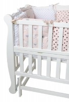 Кроватка Гойдалка Natali White (1В37-1) фото №2 — интернет-магазин Desire.md