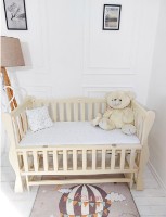 Кроватка Гойдалка Sofi Ivory (1B3-3) фото №2 — интернет-магазин Desire.md