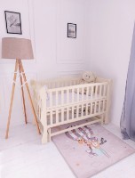 Кроватка Гойдалка Sofi Ivory (1B3-3) фото №3 — интернет-магазин Desire.md