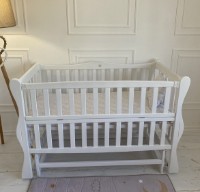 Кроватка Гойдалка Sofi White (1B3-1) фото №2 — интернет-магазин Desire.md