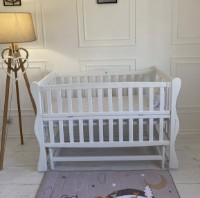 Кроватка Гойдалка Sofi White (1B3-1) фото №5 — интернет-магазин Desire.md