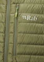 Мужская куртка Rab Microlight Alpine S Chlorite Green фото №3 — интернет-магазин Desire.md