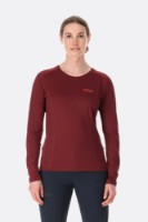 Женская толстовка Rab Force LS Tee 08 Deep Heather фото №3 — интернет-магазин Desire.md