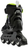 Роликовые коньки RollerBlade Microblade Black/Green (33-36) фото №3 — интернет-магазин Desire.md
